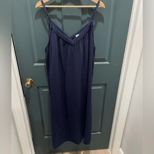 Linen dress -gap large tall